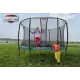 Trampoline Berg CHAMPION + filet de sécurité (sur pieds)