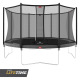 Trampoline Berg Favorit + filet de sécurité comfort (sur pieds)