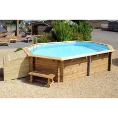 Piscine Malonga en bois  Piscine Malonga en bois