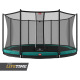 Trampoline Berg Favorit + filet de sécurité (semi-enterré)
