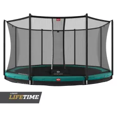 Trampoline Berg Favorit + filet de sécurité (semi-enterré) Trampoline Berg Favorit + filet de sécurité (semi-enterré)