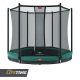 Trampoline Berg Favorit + filet de sécurité (semi-enterré)