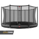Trampoline Berg Favorit + filet de sécurité (semi-enterré)